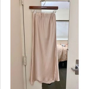 ASOS Satin Midi Skirt US 4